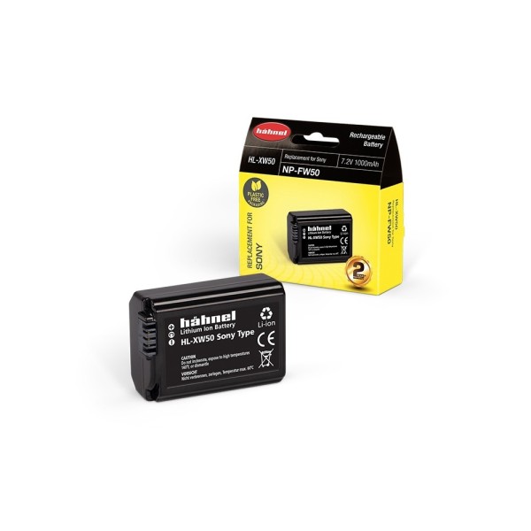 BATERIA HAHNEL PARA SONY NP-FW50 7.2V - 1000MAH