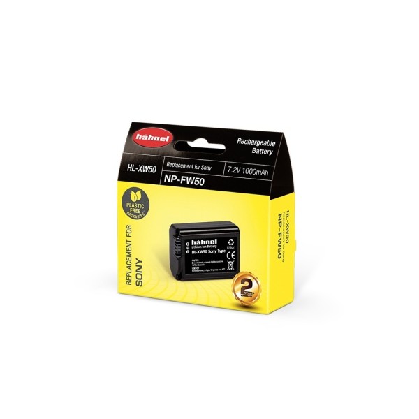 BATERIA HAHNEL PARA SONY NP-FW50 7.2V - 1000MAH