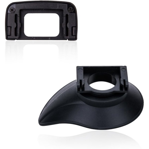 PACK 2 VISORES OCULARES JJC PARA NIKON - D5600 - D5300 - D5200 -D5100 -D5000 - D3500 -D3400 - D3300 - D3200 - D3100 - D3000