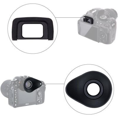 PACK 2 VISORES OCULARES JJC PARA NIKON - D5600 - D5300 - D5200 -D5100 -D5000 - D3500 -D3400 - D3300 - D3200 - D3100 - D3000
