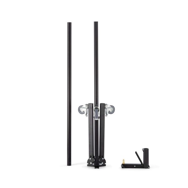 PIE DE ESTUDIO TIPO COLUMNA NEGRO CON RUEDAS MANFROTTO - MF231B