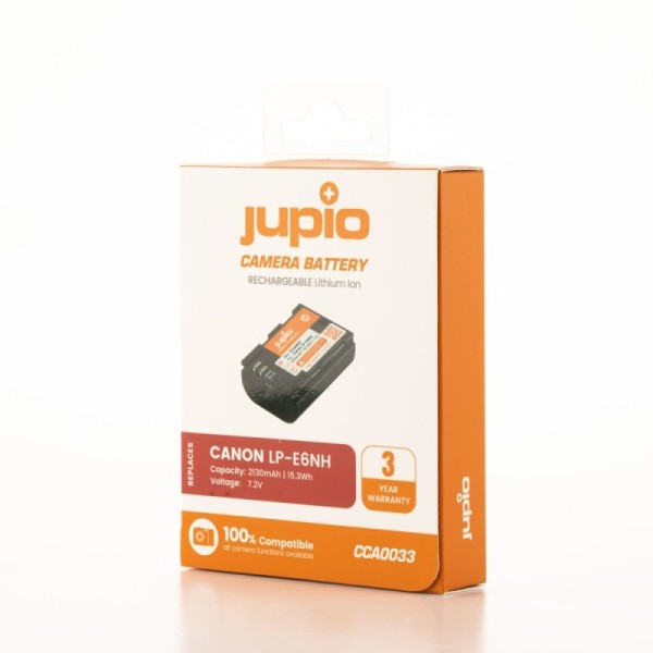 BATERIA JUPIO PARA CANON LP-E6NH - 2130 MAH.