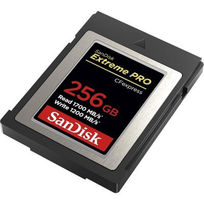 SANDISK TARJETA CFEXPRESS EXTREME PRO 1700MB/S 256GB