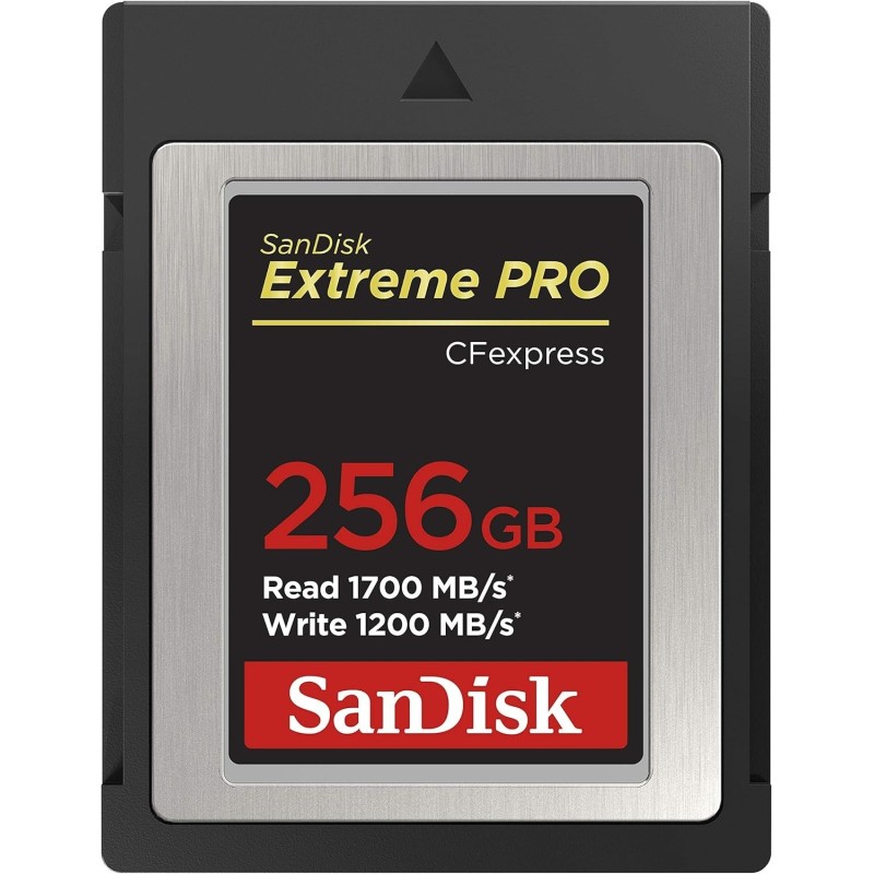 SANDISK TARJETA CFEXPRESS EXTREME PRO 1700MB/S 256GB