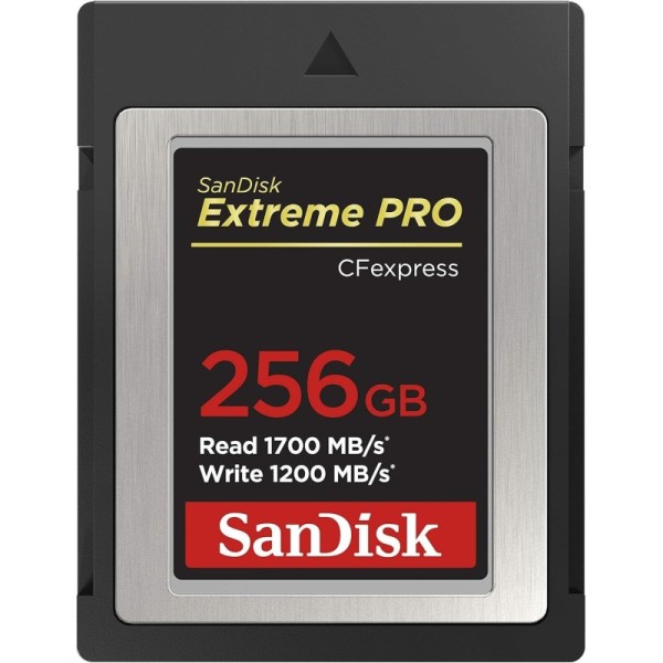 SANDISK TARJETA CFEXPRESS EXTREME PRO 1700MB/S 256GB