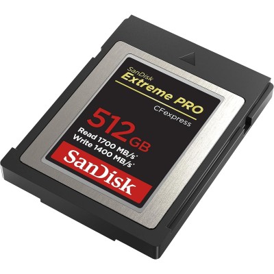 SANDISK TARJETA CFEXPRESS EXTREME PRO 1700MB/S 512GB