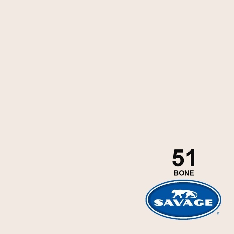 FONDO PAPEL SAVAGE 2,72M X 11M. - 51 HUESO - SA51-12