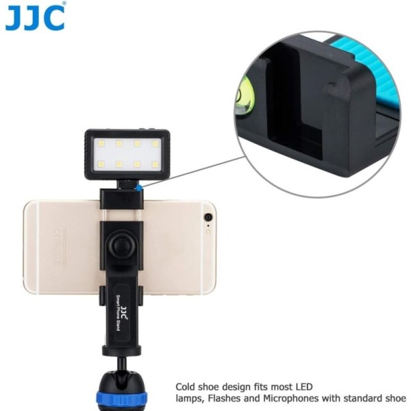 JJC SOPORTE TRÍPODE UNIVERSAL ROTACIÓN 360 MOVIL - SPS-1ABLUE