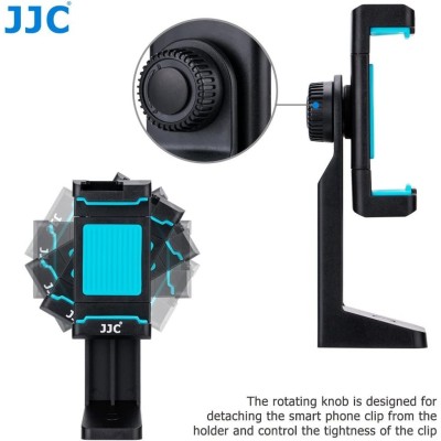 JJC SOPORTE TRÍPODE UNIVERSAL ROTACIÓN 360 MOVIL - SPS-1ABLUE