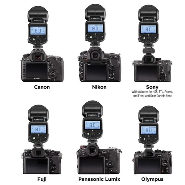 FLASH WESTCOTT FJ80-SE MULTIMARCA UNIVERSAL 80W - 4660