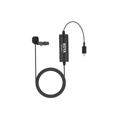 MICRÓFONO LAVALIER OMNIDIRECCIONAL PARA IOS BY-DM1 BOYA - BYDM1