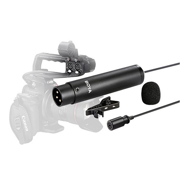 MICRÓFONO LAVALIER OMNIDIRECCIONAL PRO BY-M4OD BOYA- BYM4OD