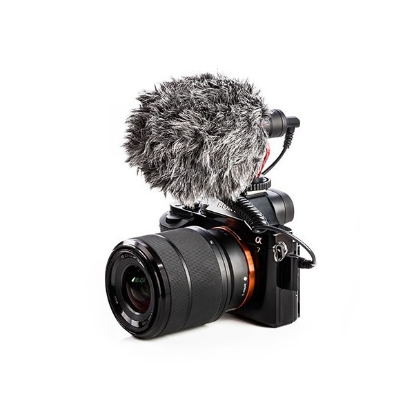 MICRÓFONO DE CAÑÓN SOBRE CÁMARA CARDIOIDE BY-MM1BOYA - BYMM1