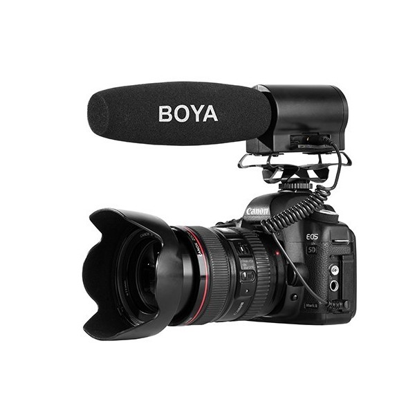 MICRÓFONO DE CAÑON GRABADOR BY-DMR7 BOYA - BYDMR7