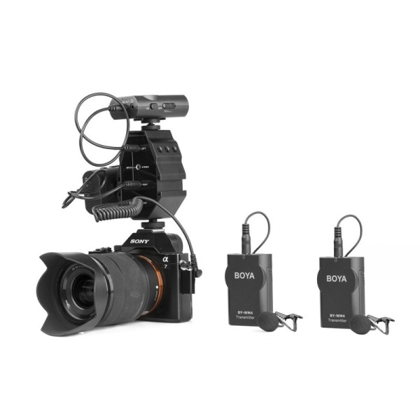 ADAPTADOR DE AUDIO MP-4 BOYA - BYMP4