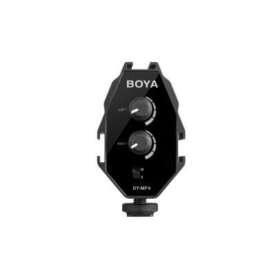 ADAPTADOR DE AUDIO MP-4 BOYA - BYMP4