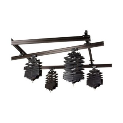 RAILES DE TECHO KIT 3 X 3M Y 4 PANTÓGRAFOS NANLITE - NACND4