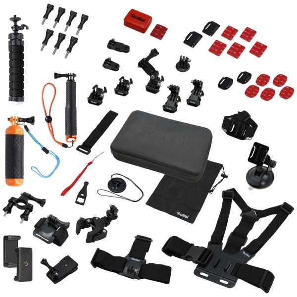 ACCESORIOS PARA CÁMARA DE ACCIÓN SET SPORT XL ROLLEI - P184665