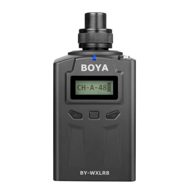 TRANSMISOR INALÁMBRICO UHF PRO ENCHUFABLE WXLR8PRO BOYA - BYWXLR8PRO