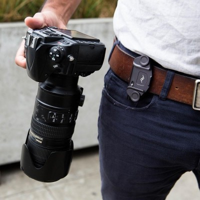 CLIP CAPTURE CAMERA V3 NEGRO CON ZAPATA STANDARD PEAK DESIGN - CPBK3