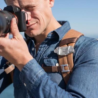 CLIP CAPTURE CAMERA V3 NEGRO CON ZAPATA STANDARD PEAK DESIGN - CPBK3