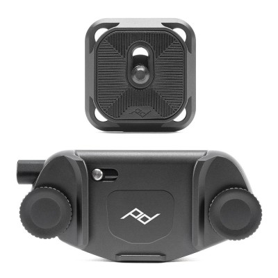 CLIP CAPTURE CAMERA V3 NEGRO CON ZAPATA STANDARD PEAK DESIGN - CPBK3