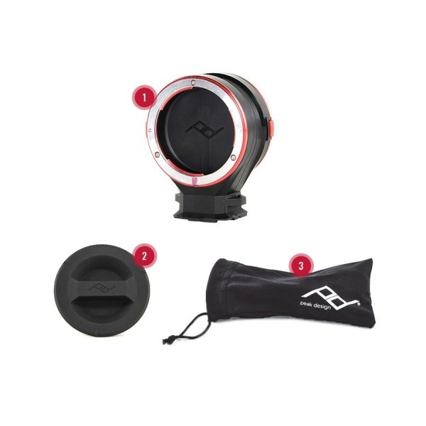 SOPORTE PARA 2 ÓPTICAS LENS KIT PARA TODOS LOS CAPTURE PEAK DESIGN - LKC1/ LKN1/ LKS1