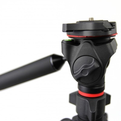 TRIPODE DE ALUMINIO TSA203P KIT CON CABEZAL Y MANGO STARBLITZ - TSA203P