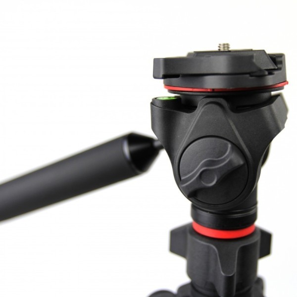 TRIPODE DE ALUMINIO TSA203P KIT CON CABEZAL Y MANGO STARBLITZ - TSA203P