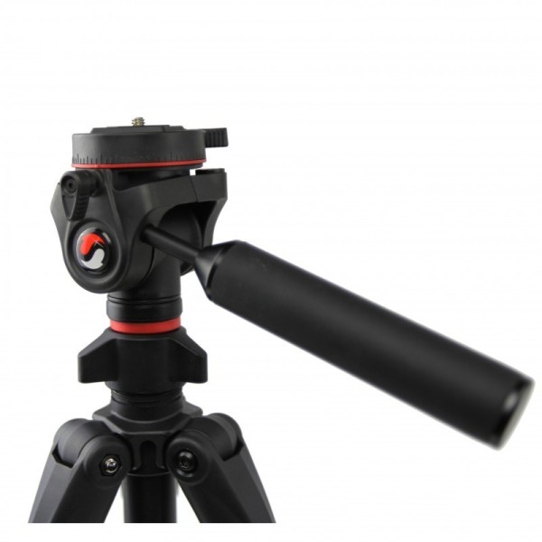 TRIPODE DE ALUMINIO TSA203P KIT CON CABEZAL Y MANGO STARBLITZ - TSA203P