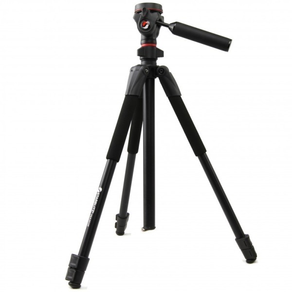 TRIPODE DE ALUMINIO TSA203P KIT CON CABEZAL Y MANGO STARBLITZ - TSA203P