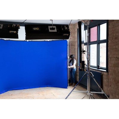 FONDO PANORAMICO 4M AZUL CHROMAKEY MANFROTTO - LLLB7643