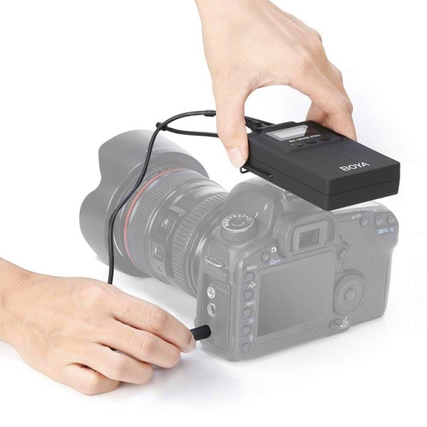 MICRÓFONO INALÁMBRICO UHF PRO 1TX Y 1RX BOYA - BYWM8PROK1