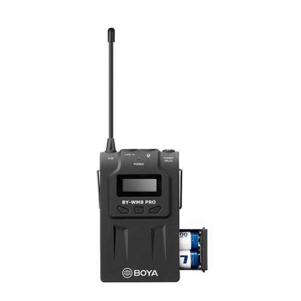 MICRÓFONO INALÁMBRICO UHF PRO KIT 2TX Y 1RX BOYA - BYWM8PROK2