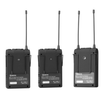 MICRÓFONO INALÁMBRICO UHF PRO KIT 2TX Y 1RX BOYA - BYWM8PROK2