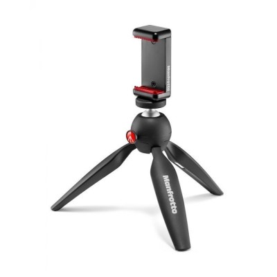 MINI TRÍPODE PIXI SMART PARA SMARTPHONE - NEGRO- MANFROTTO - MFMKPIXICLAMP-B