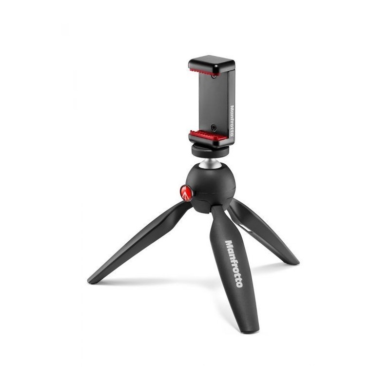 MINI TRÍPODE PIXI SMART PARA SMARTPHONE - NEGRO- MANFROTTO - MFMKPIXICLAMP-B