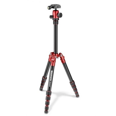 TRÍPODE ELEMENT TRAVELLER SMALL ALUMINIO ROJO MANFROTTO - MFMKELES5RD-BH