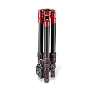 TRÍPODE ELEMENT TRAVELLER SMALL ALUMINIO ROJO MANFROTTO - MFMKELES5RD-BH