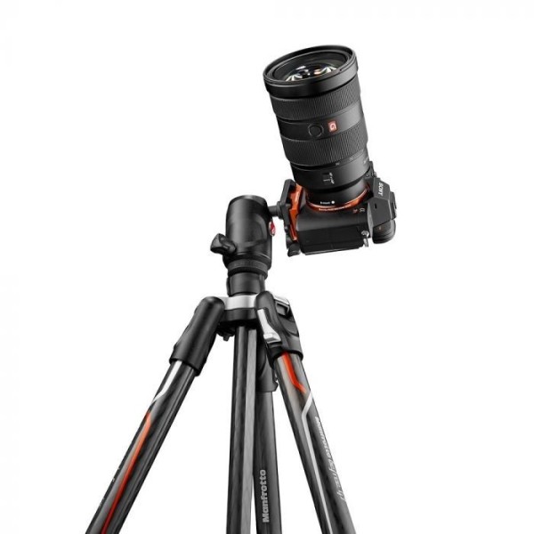 TRIPODE BEFREE GT CARBONO ALPHA TWIST LOCK ESPECIAL SONY MANFROTTO - MFMKBFRTC4GTA-BH