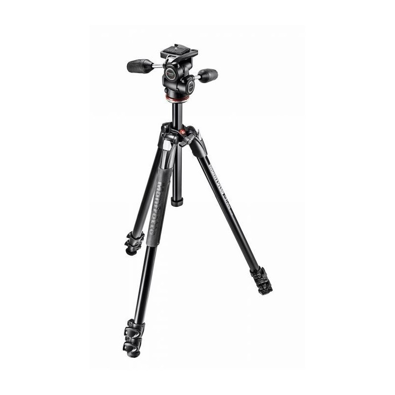 TRÍPODE 290 XTRA CON RÓTULA 3 WAY ALUMINIO MANFROTTO - MFMK290XTA3-3W