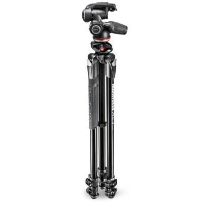 TRÍPODE 290 DUAL CON RÓTULA 3 WAY ALUMINIO MANFROTTO- MFMK290DUA3-3W