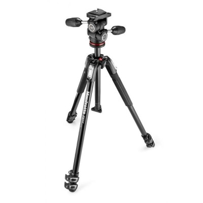TRÍPODE 190X 3 SECCIONES CON RÓTULA 804 MK II 3 WAY MANFROTTO - MFMK190X3-3W1
