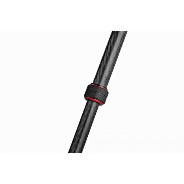 TRÍPODE 190! GO M 4 SECCIONES FIBRA DE CARBONO MANFROTTO - MFMT190GOC4