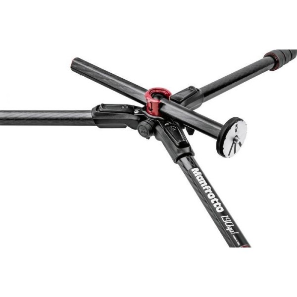 TRÍPODE 190! GO M 4 SECCIONES FIBRA DE CARBONO MANFROTTO - MFMT190GOC4