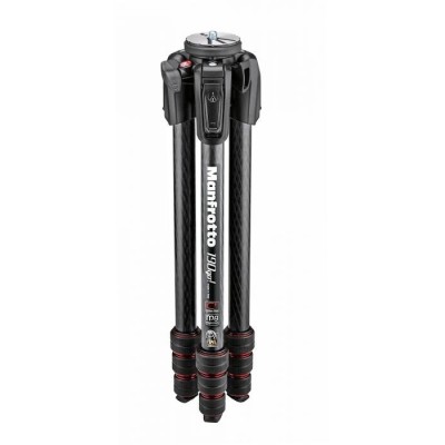 TRÍPODE 190! GO M 4 SECCIONES FIBRA DE CARBONO MANFROTTO - MFMT190GOC4