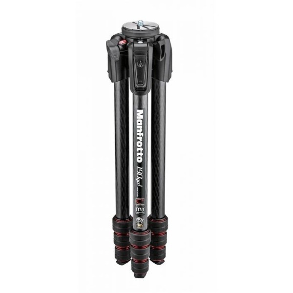 TRÍPODE 190! GO M 4 SECCIONES FIBRA DE CARBONO MANFROTTO - MFMT190GOC4