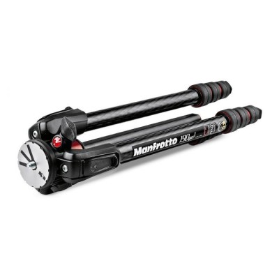 TRÍPODE 190! GO M 4 SECCIONES FIBRA DE CARBONO MANFROTTO - MFMT190GOC4