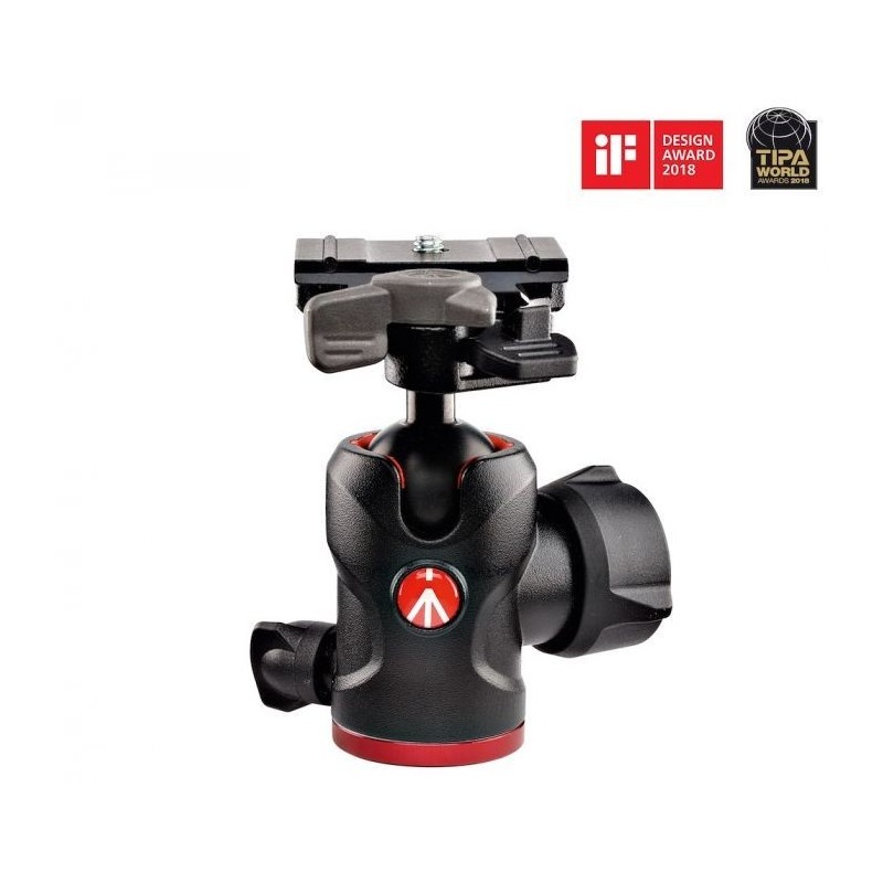 RÓTULA DE BOLA COMPACTA 494 ZAPATA RÁPIDA RC2 MANFROTTO - MFMH494-BH