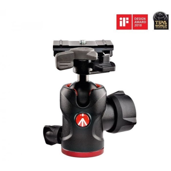 RÓTULA DE BOLA COMPACTA 494 ZAPATA RÁPIDA RC2 MANFROTTO - MFMH494-BH